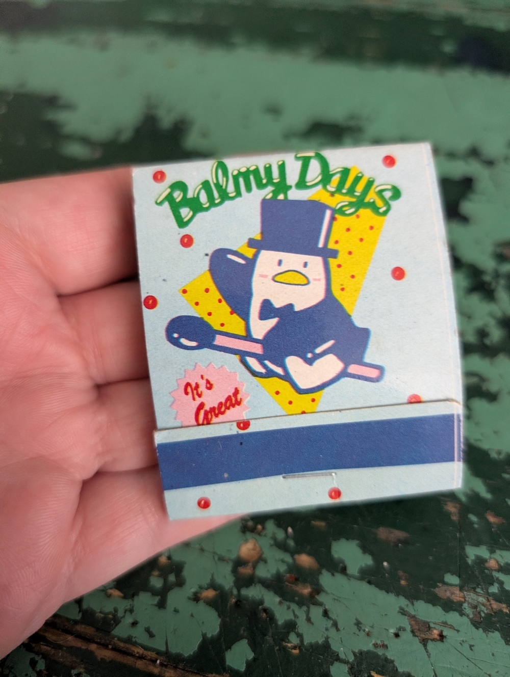 VTG Balmy Days 1980's Matches Pencil Collectible Erasers Made In Taiwan